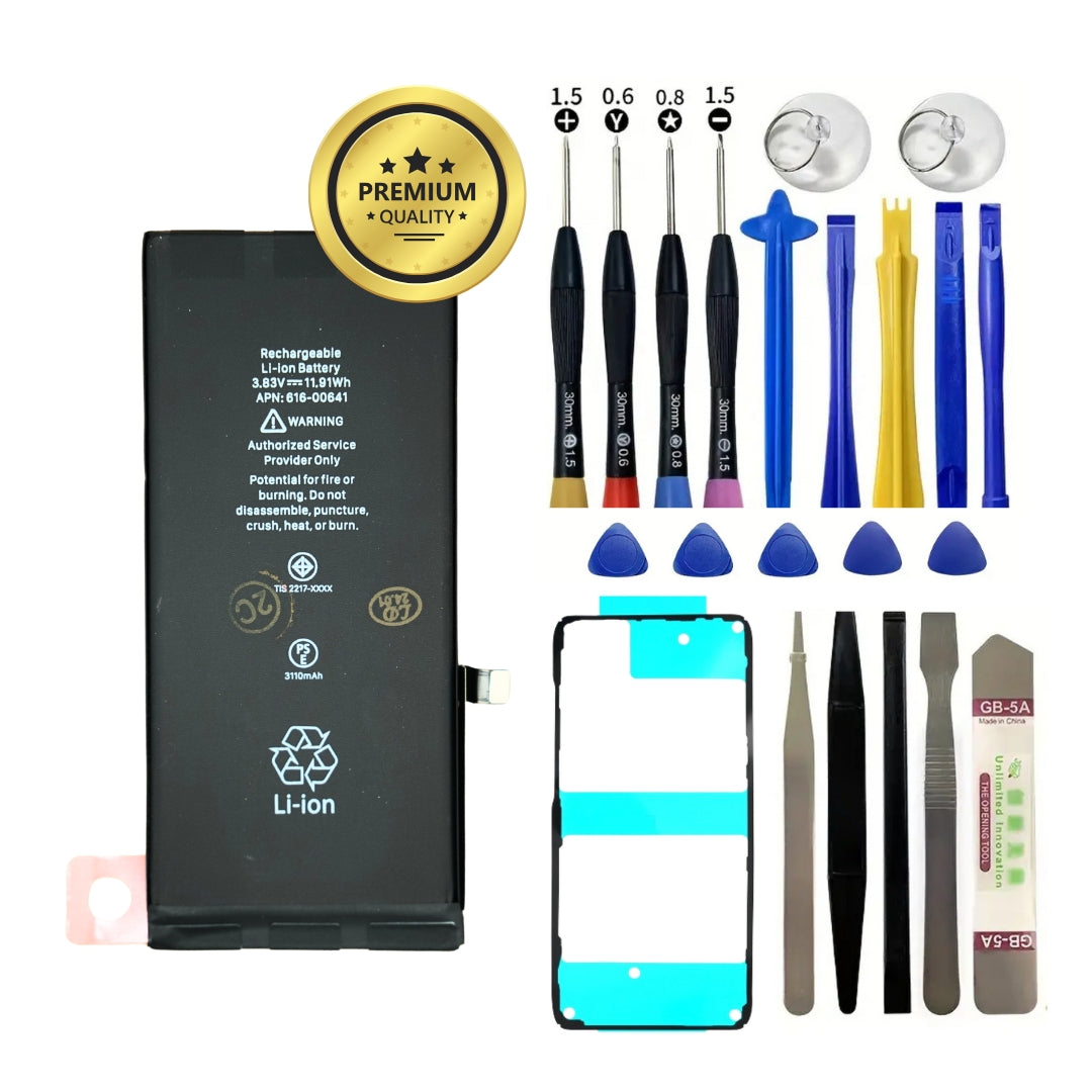 iPhone 11 Premium Akku mit Werkzeuge und Kleber