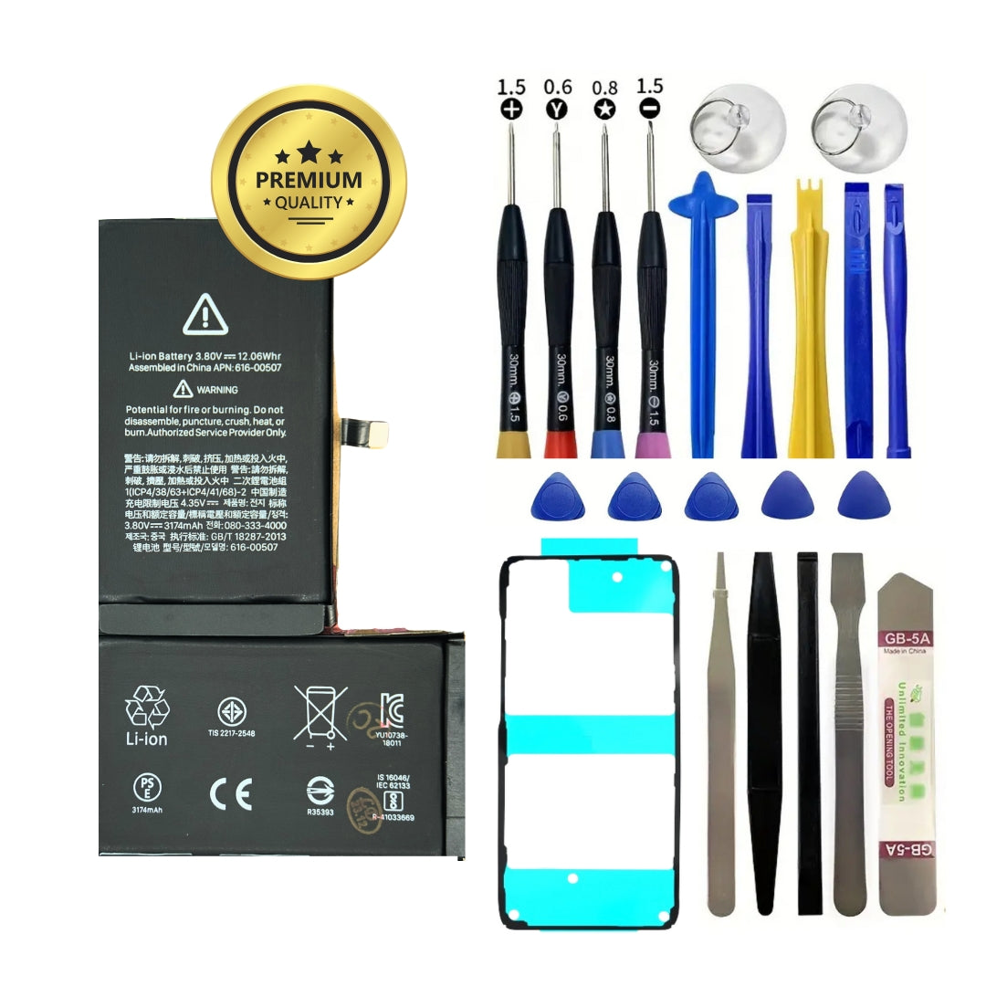 iPhone XS Max Premium Akku inkl Werkzeuge und Kleber