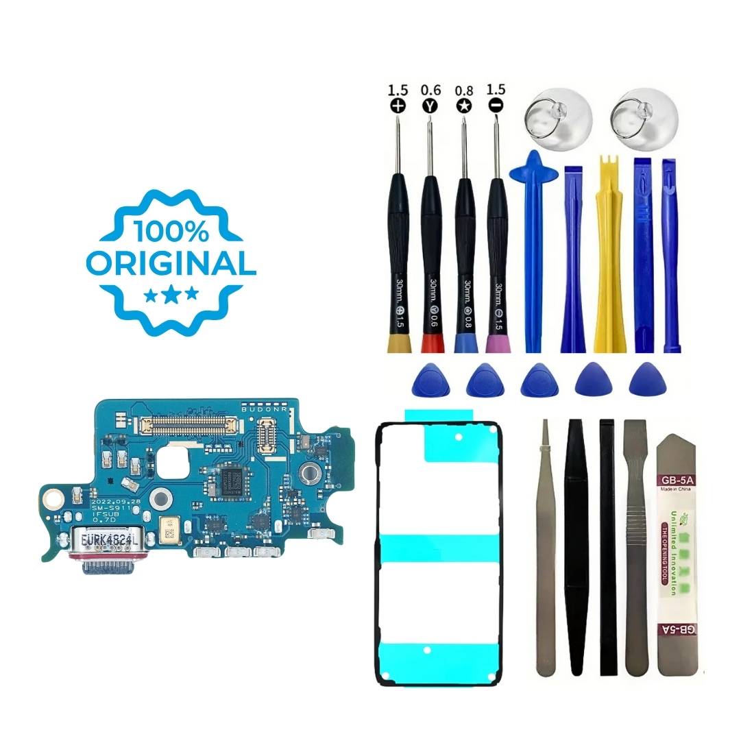 Samsung Galaxy S23 5G Original Ladebuchse - Mikrofon - SIM Leser