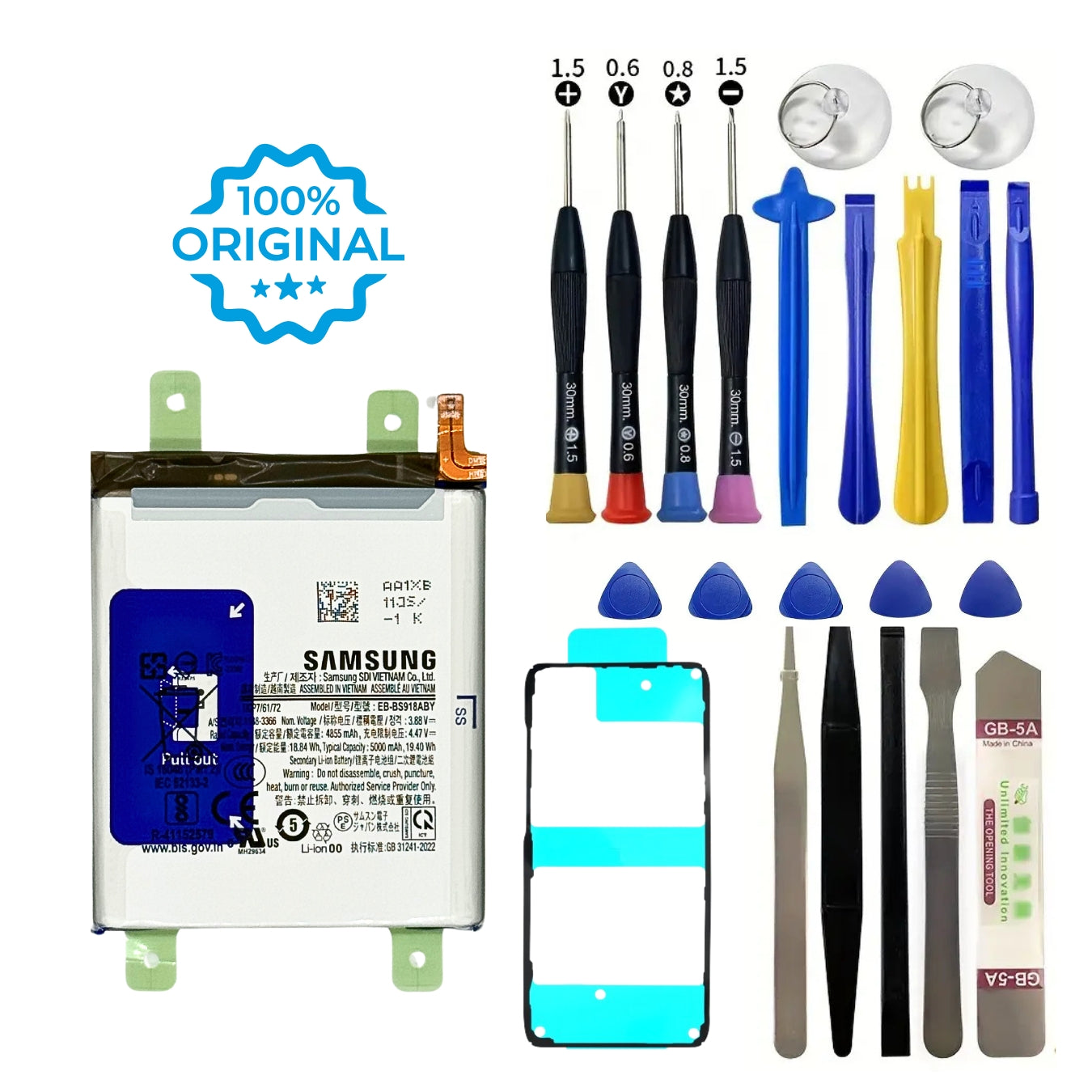Original Akku für Samsung Galaxy S23 Ultra 5G